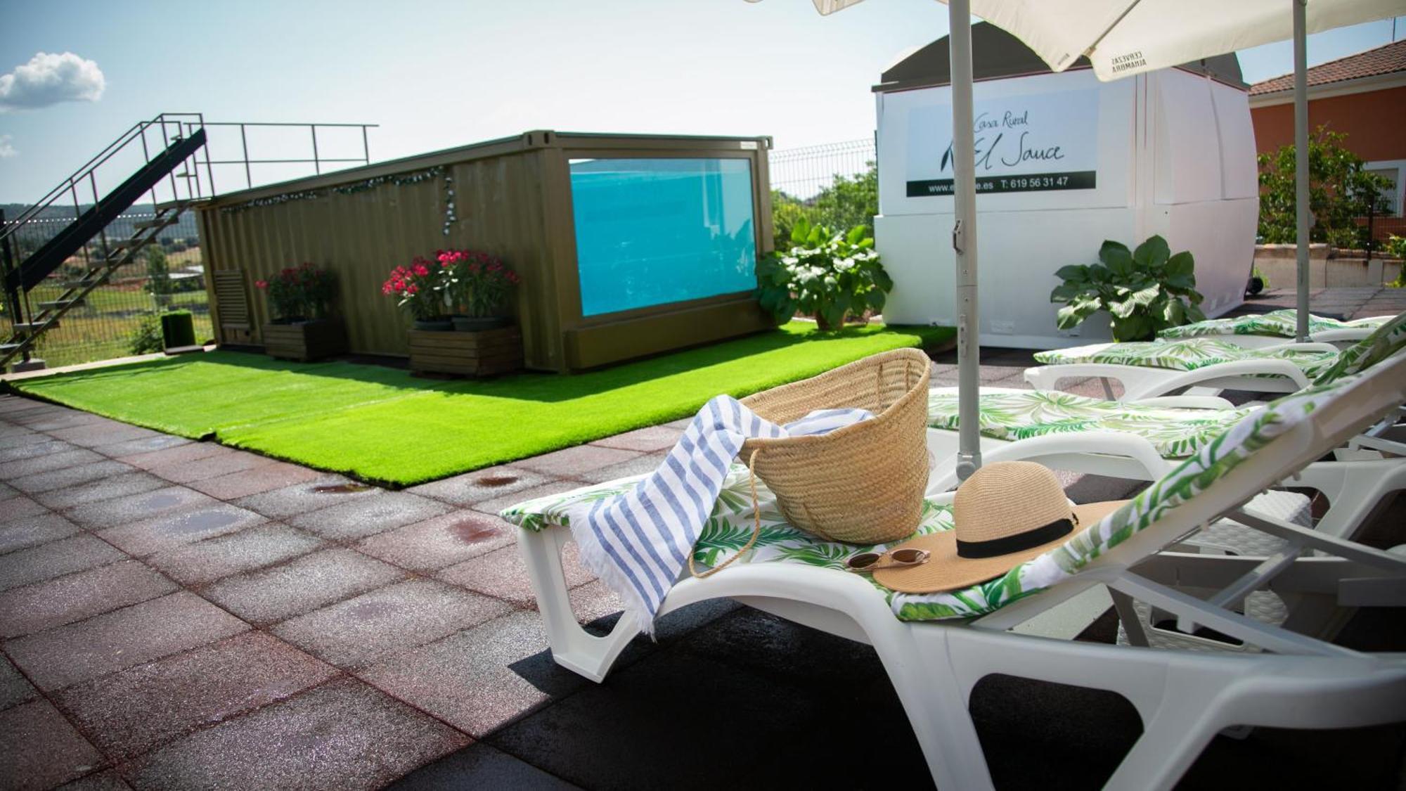 Apartamento 2 4/6 Pax Casa Rural El Sauce. A 2,5 Km De Cuenca Capital Nohales Eksteriør billede